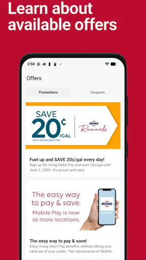 MyIRVING screenshot 5