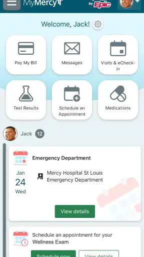 MyMercy screenshot 1