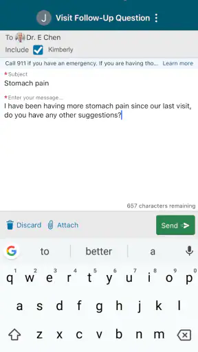 MyMercy screenshot 4
