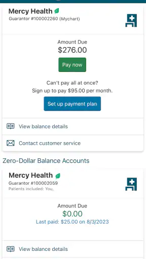 MyMercy screenshot 7