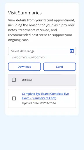 myPatientVisit Portal screenshot 3