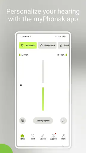 myPhonak screenshot 1