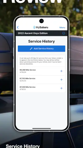 MySubaru screenshot 8