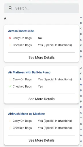 MyTSA screenshot 4