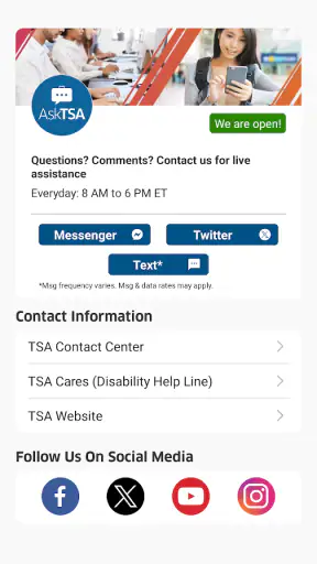 MyTSA screenshot 5