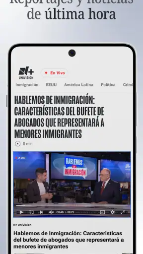 N+ Univision screenshot 2