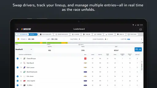 NASCAR MOBILE screenshot 12