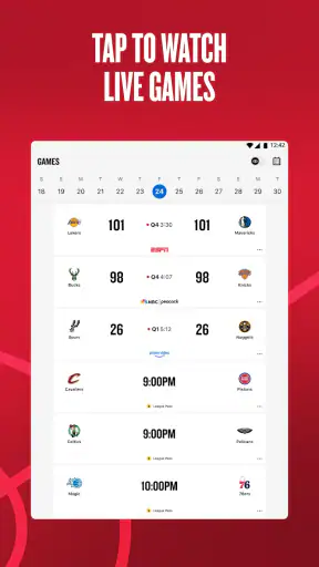NBA: Live Games & Scores screenshot 10