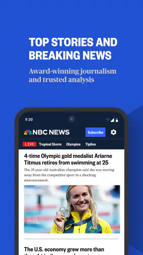 NBC News: Breaking News & Live screenshot 1