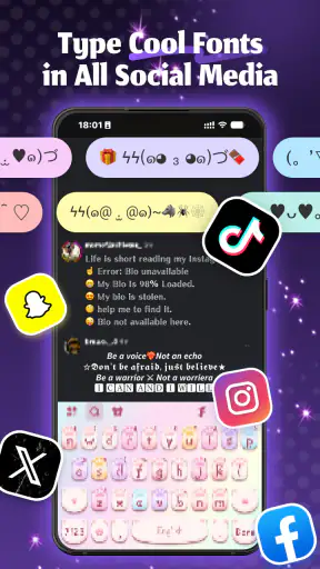 Neon Love Theme screenshot
