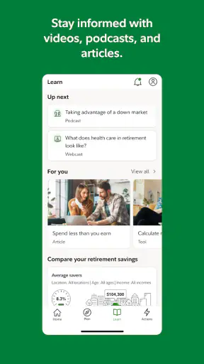 NetBenefits - Fidelity at Work screenshot 8