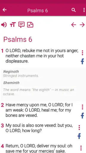 NewKing James Version Bible screenshot 6