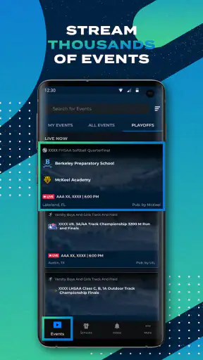 NFHS Network screenshot 4