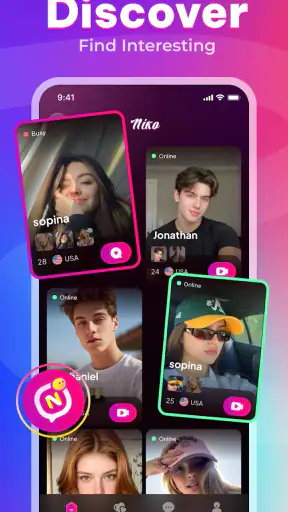 Niko - Video Chat, Share Fun screenshot 6