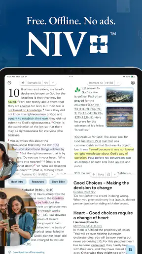 NIV Bible screenshot 9
