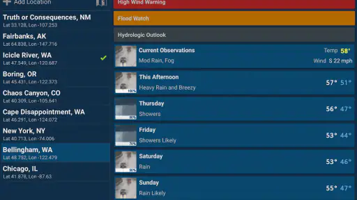 NOAA Weather Unofficial screenshot 11