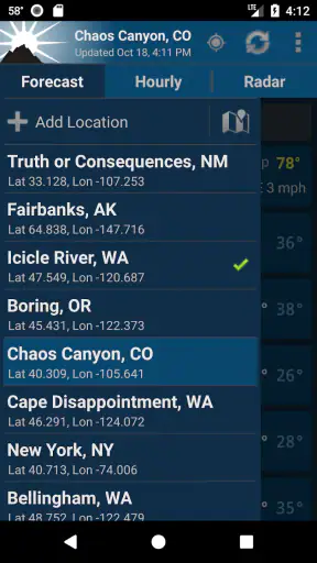 NOAA Weather Unofficial screenshot 6