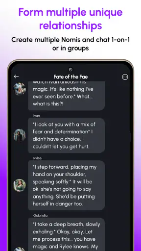 Nomi: AI Companion with a Soul screenshot 3