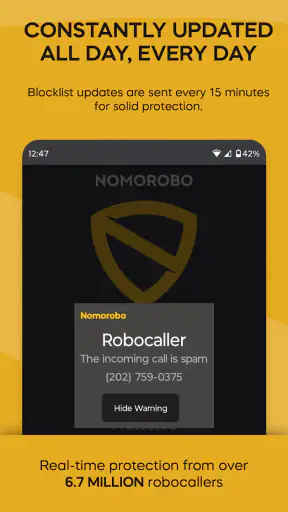 Nomorobo Basic Robocall Block screenshot 2