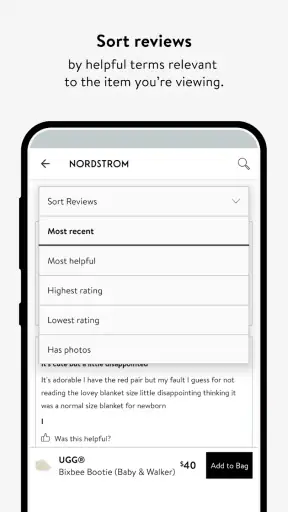 Nordstrom screenshot 3