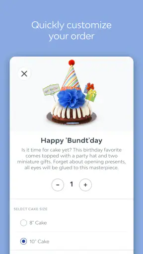 Nothing Bundt Cakes screenshot 2