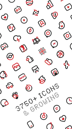 Nothing Icon Pack : Line screenshot 5