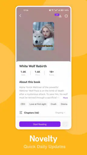 Novelverse - Novels & Stories screenshot 5