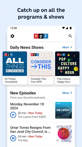 NPR: National & Local News screenshot 3