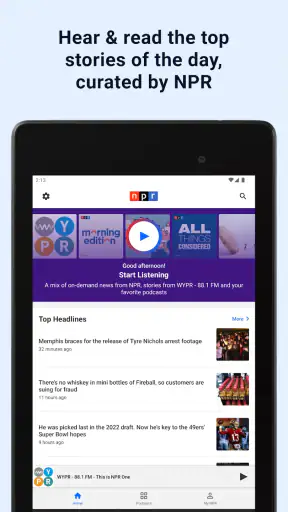 NPR: National & Local News screenshot 8