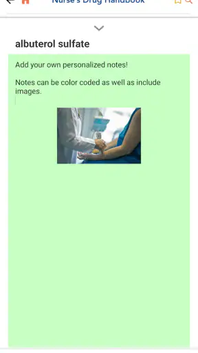 Nurse's Drug Handbook screenshot 11