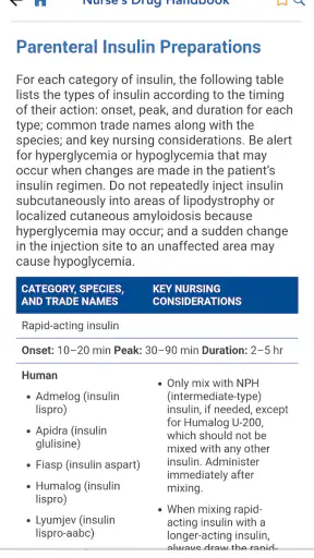 Nurse's Drug Handbook screenshot 5