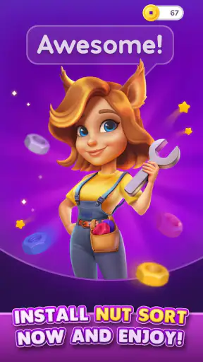 Nut Sort: Color Sorting Game screenshot 7