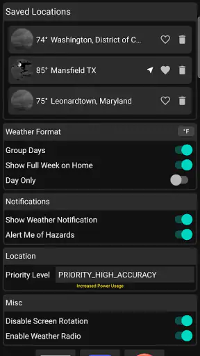 US Public Weather screenshot 2