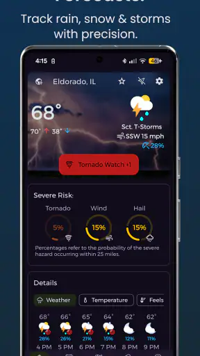 NWS Weather Report screenshot 2