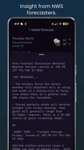 NWS Weather Report screenshot 6