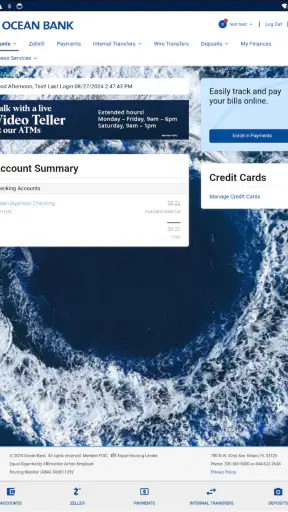 Ocean Bank Mobile Banking screenshot 8