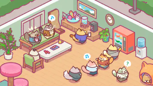 Office Cat: Idle Tycoon Games screenshot 7