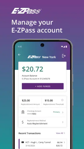 Official E-ZPass NY screenshot 3