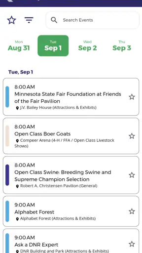 Official MN State Fair App screenshot 4