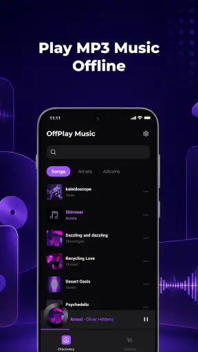 OffPlay Music: MP3 Player screenshot 1