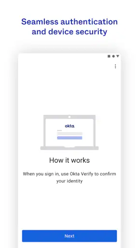 Okta Verify screenshot 1