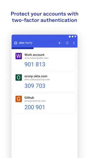 Okta Verify screenshot 2