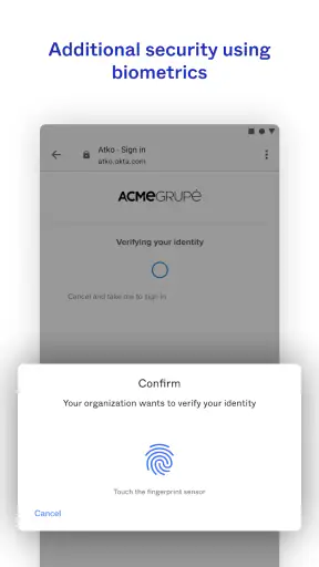 Okta Verify screenshot 5