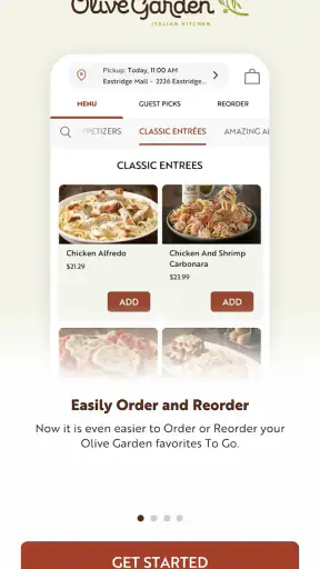 Olive Garden Italian Kitchen screenshot 3