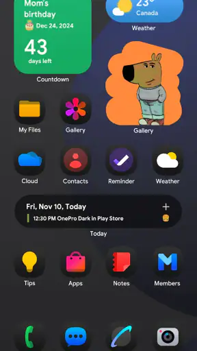 OnePro (Dark) - Icon Pack screenshot 10