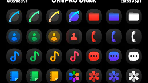 OnePro (Dark) - Icon Pack screenshot 9