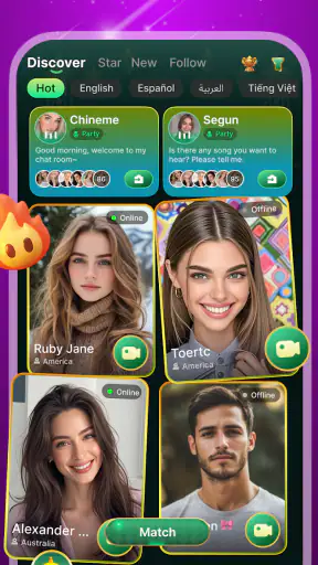 OohYeah - Video Chat & Call screenshot 2