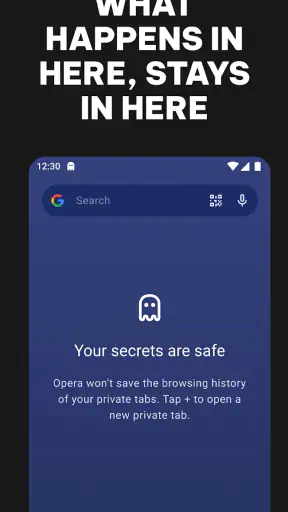 Opera: Private Web Browser screenshot 11