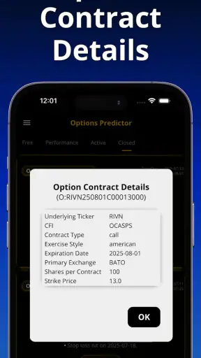 Stock Options Trading Signals screenshot 7