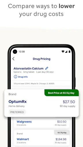 OptumRx screenshot 2